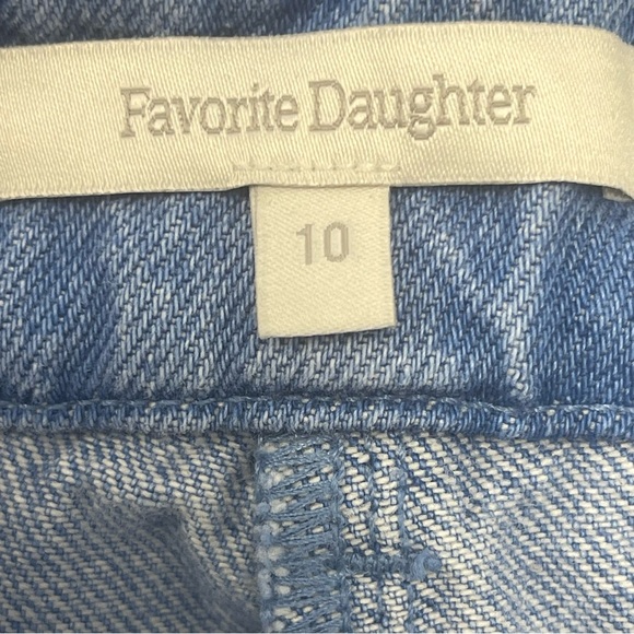 Favorite Daughter The Fiona Denim Trouser Jeans in Seaport Blue, Size 10 - NWT - Picture 4 of 8